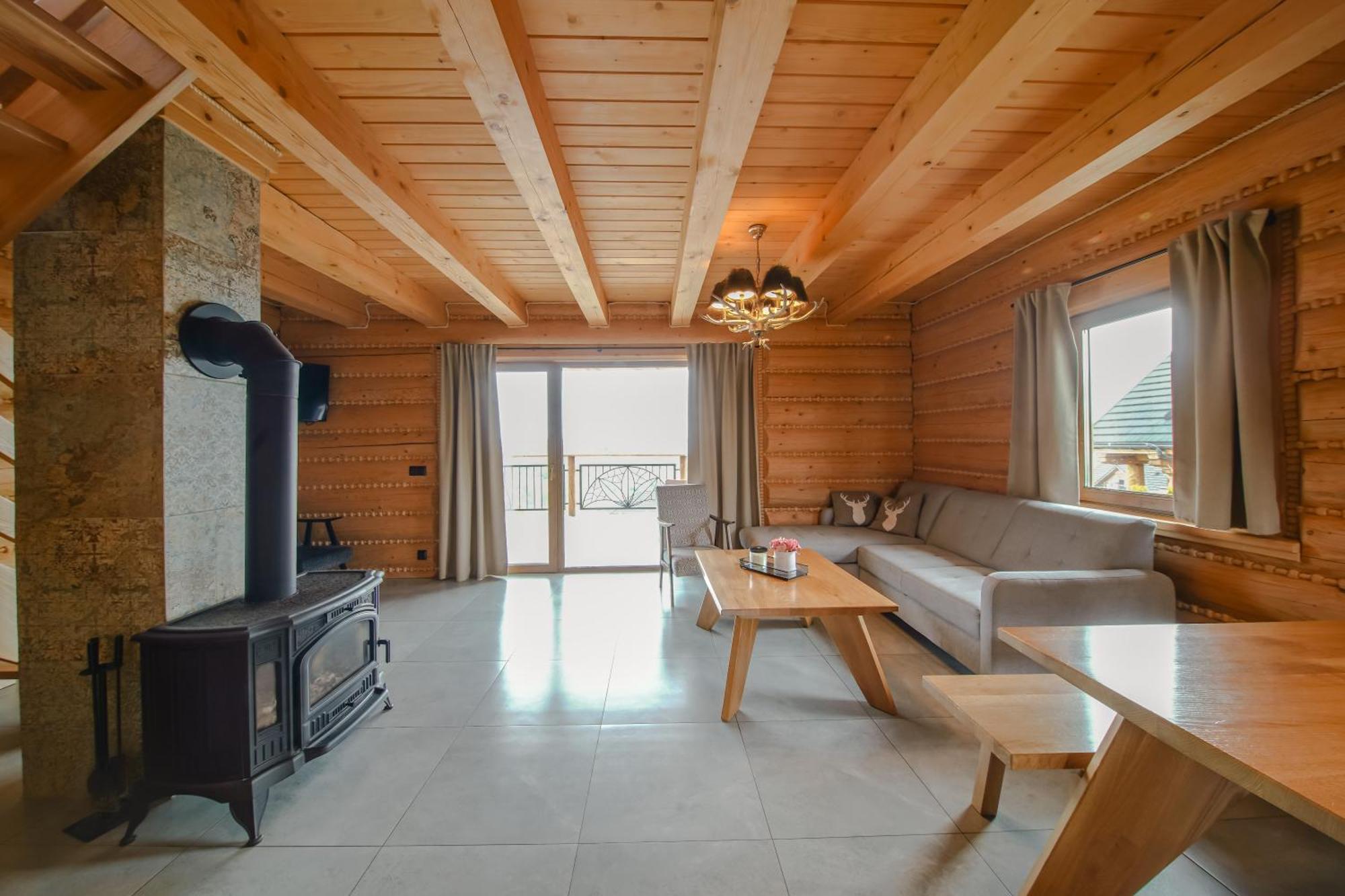 Zloty Gron Log Houses & Apartments イステブナ エクステリア 写真