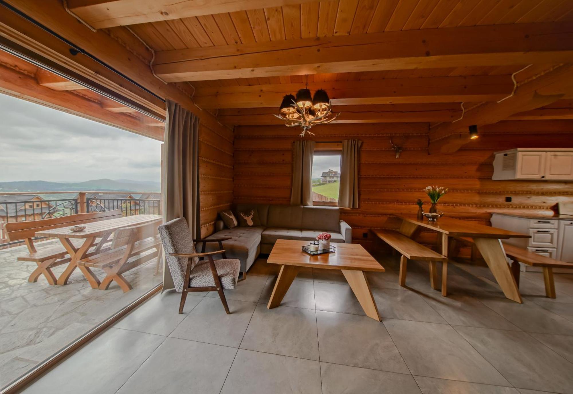 Zloty Gron Log Houses & Apartments イステブナ エクステリア 写真