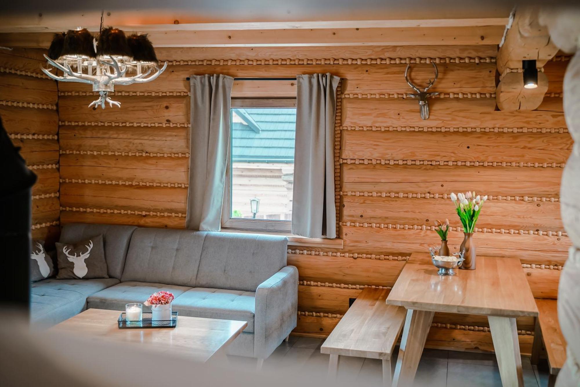 Zloty Gron Log Houses & Apartments イステブナ エクステリア 写真