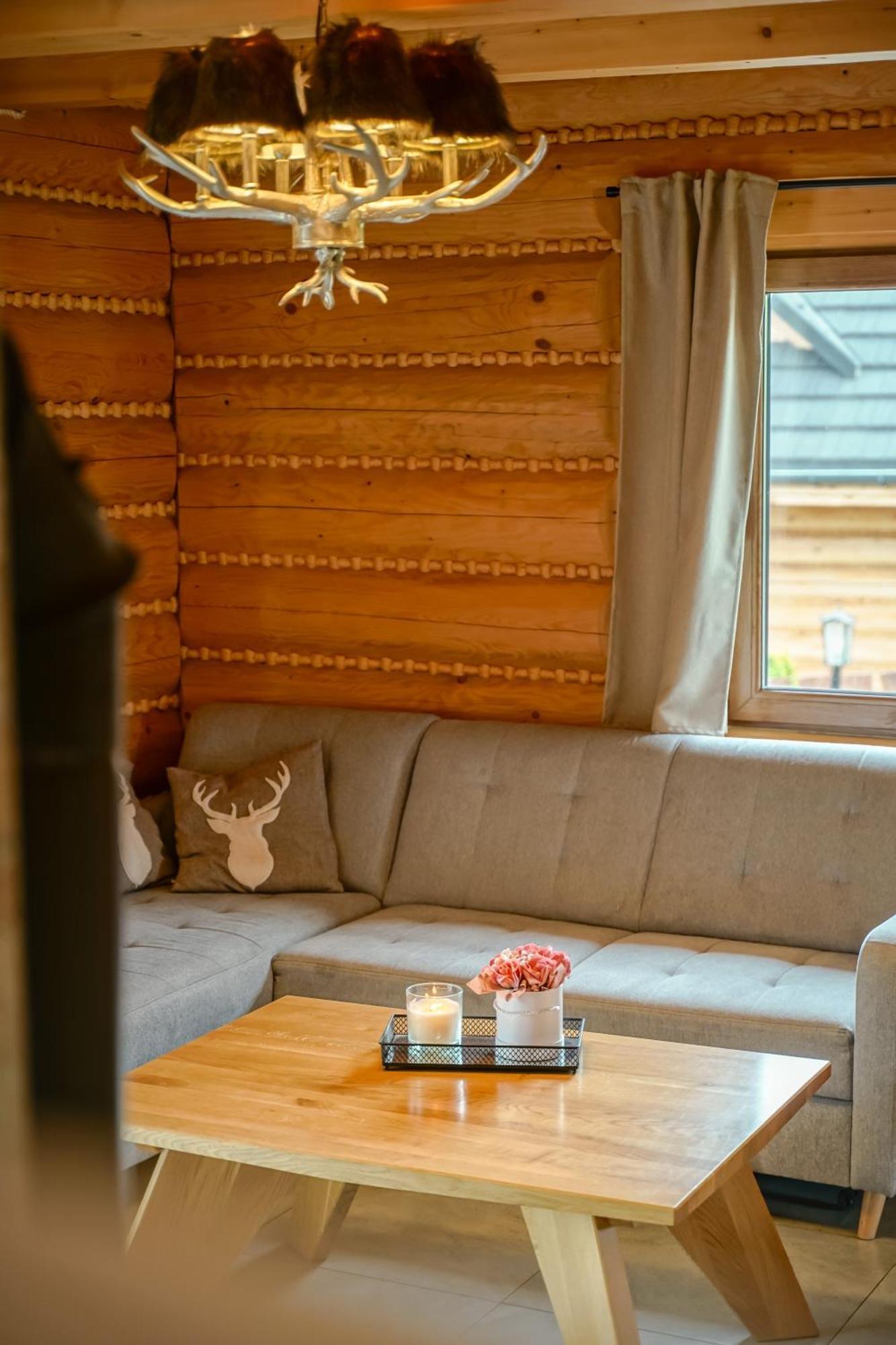 Zloty Gron Log Houses & Apartments イステブナ エクステリア 写真