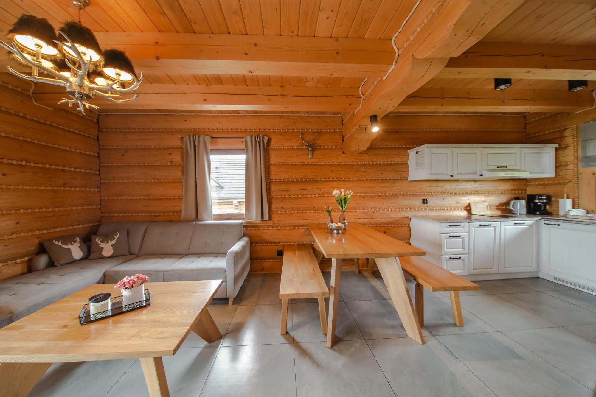 Zloty Gron Log Houses & Apartments イステブナ エクステリア 写真